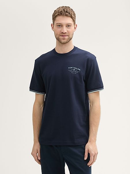 TOM TAILOR T-Shirt T-Shirt mit Logo günstig online kaufen