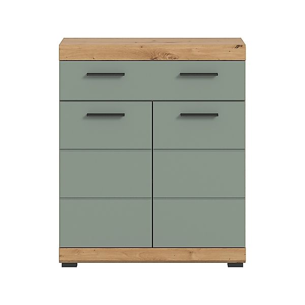 Standschrank 74 cm x 88 cm x 31 cm Front Salbei FSC® günstig online kaufen