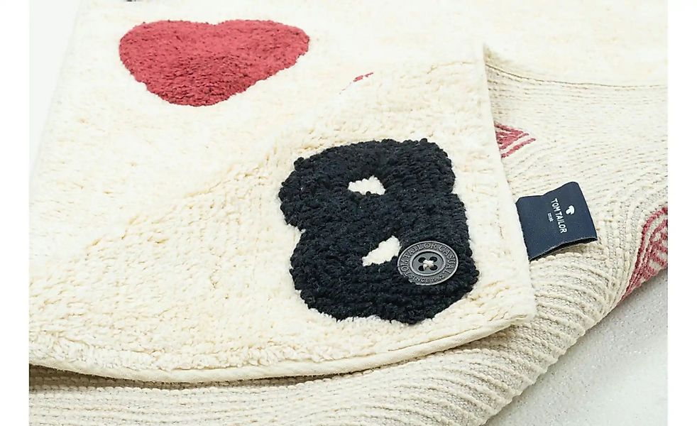 TOM TAILOR HOME Badematte »Bings Heart of Bings« Höhe 10 mm fußbodenheizung günstig online kaufen