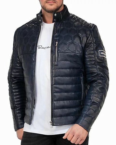 Reichstadt Lederjacke Herren ECHTLEDER Jacke 22RS31LUX Navy XL Edles Design günstig online kaufen