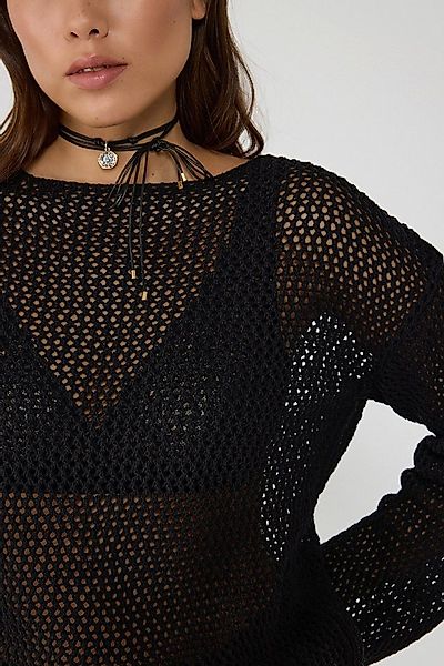 No Matter What Longpullunder Datei Strukturierter Strickpullover günstig online kaufen