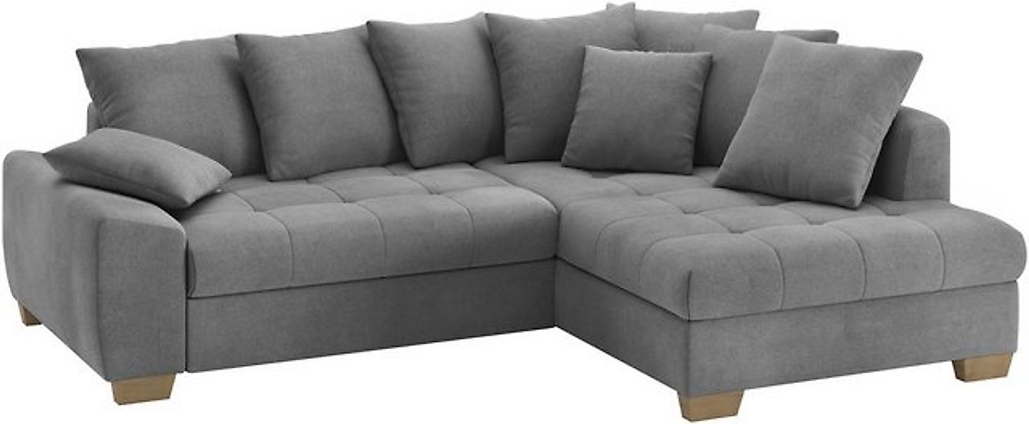 Mr. Couch Ecksofa "Nikita II, L-Form", Wahlweise mit Bettfunktion, Bettkast günstig online kaufen