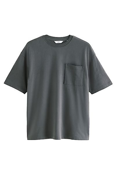 Next T-Shirt Superweiches, schweres T-Shirt mit günstig online kaufen