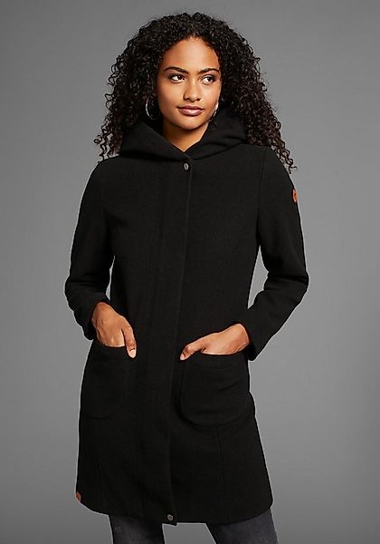 KangaROOS Kurzmantel mit großer Kapuze und mit Fleece gefüttert günstig online kaufen