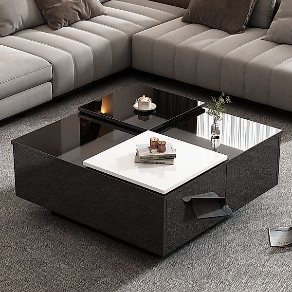STILVORA Couchtisch mit verschiebbare Tischplatte,Wohnzimmertisch Sofatisch günstig online kaufen