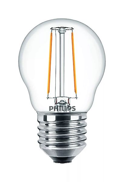 Philips Lighting LED-Tropfenlampe E27 klar Glas CorePro LED#34776200 günstig online kaufen
