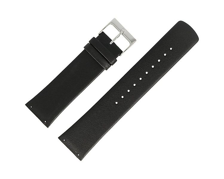 SKAGEN Uhrenarmband 23mm Leder Schwarz SKW6104 günstig online kaufen