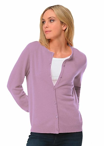 GOLDNER Strickpullover "Kurzgröße Kuschelweiche Kaschmir-Strickjacke mit Ru günstig online kaufen