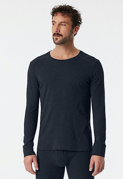 Schiesser Langarmshirt Comfort Fit farblich abgesetzte Nähte, langärmelig günstig online kaufen