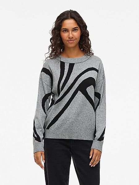 Vila Strickpullover VITIF JACQUARD L/S KNIT TOP - NOOS günstig online kaufen