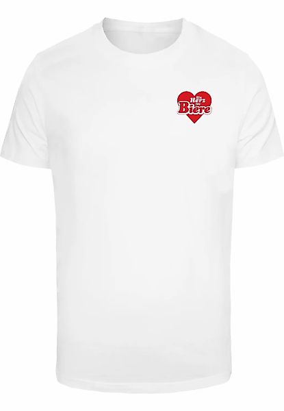 MisterTee T-Shirt "MisterTee Bierherz Tee" 1 Stk. günstig online kaufen
