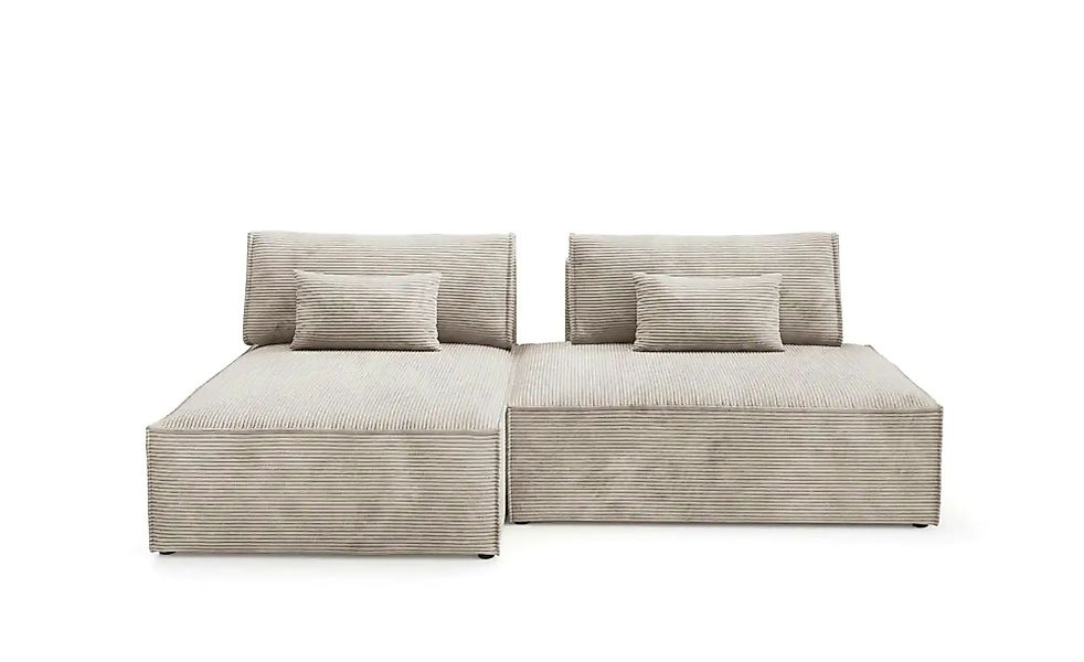Ecksofa modular Lucca ¦ beige ¦ Maße (cm): B: 236 H: 82 Polstermöbel > Sofa günstig online kaufen