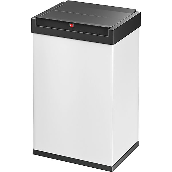 Hailo Mülleimer "Big-Box Swing L" 1 Behälter 35 Liter, Stahlblech, Abfallbo günstig online kaufen