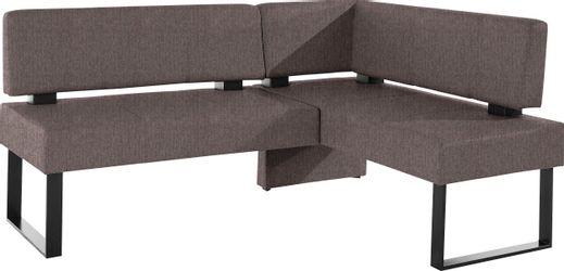 Home affaire Eckbank Oliver mit Metallgestell, günstig online kaufen