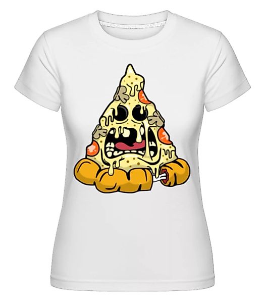 Pizza Monster Pyramid · Shirtinator Frauen T-Shirt günstig online kaufen