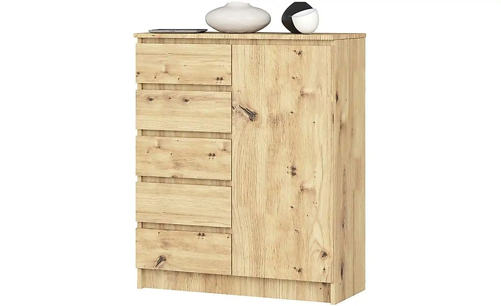 Highboard 80 cm breit Kuran ¦ holzfarben ¦ Maße (cm): B: 80 H: 97 Kommoden günstig online kaufen