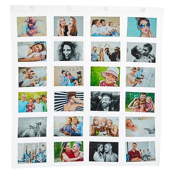 CEPEWA Bilderrahmen Fotovorhang Querformat Fotohalter Bildervorhang günstig online kaufen