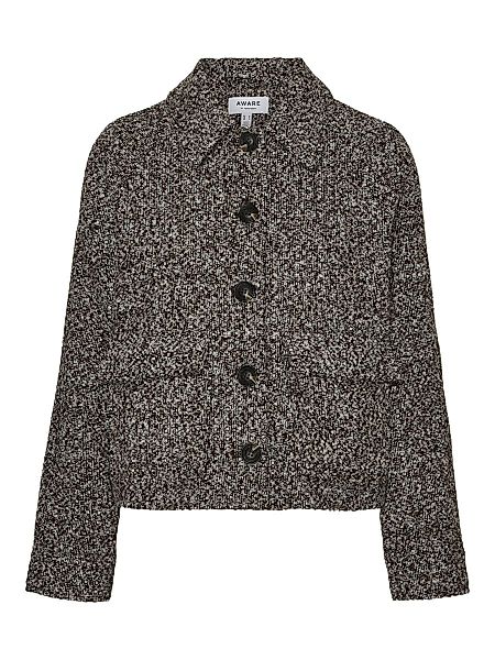 VERO MODA Long Sleeved Short Jacket Damen Braun günstig online kaufen