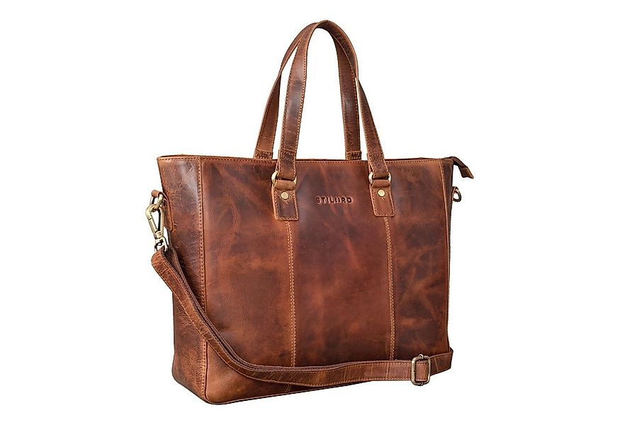 STILORD Handtasche "Emmeline" Shopper Tasche Leder Business Damen Aktentasc günstig online kaufen