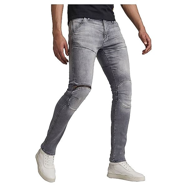 G-star 5620 3d Zip Knee Skinny Jeans 27 Sun Faded Glacier Grey günstig online kaufen