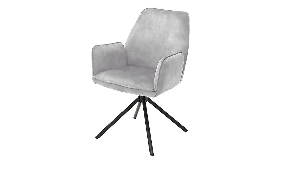 uno Esszimmerstuhl  drehbar Ramina ¦ grau ¦ Maße (cm): B: 60 H: 89 T: 64.0 günstig online kaufen