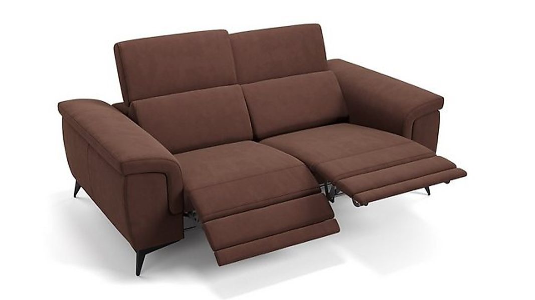 Sofanella 2-Sitzer Stoff AMARO, Relaxsofa, Designsofa, Designer Couch, Ital günstig online kaufen
