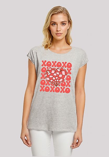 F4NT4STIC T-Shirt "XOXO Herz Love" Premium Qualität günstig online kaufen