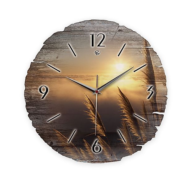 Kreative Feder Wanduhr Wanduhr "Sunset" aus günstig online kaufen