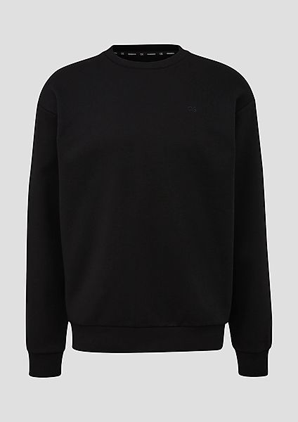 QS Sweatshirt Sweatshirt mit Logo-Stickerei Stickerei günstig online kaufen