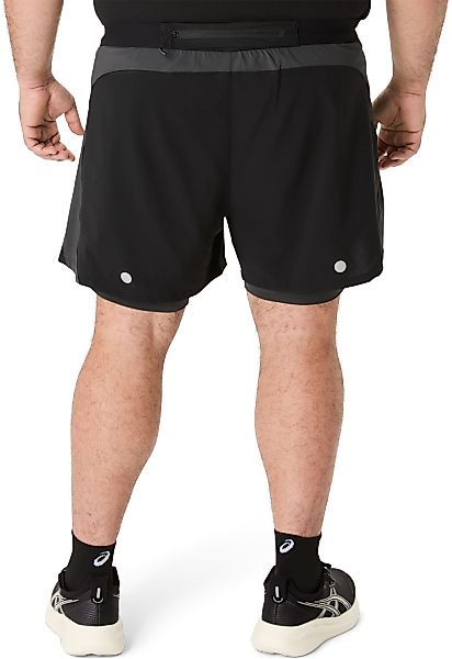 Asics Laufhose Asics Road 2-N-1 5In Short Herren Schwarz günstig online kaufen