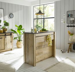 Home affaire Unterschrank "Sherwood" mit Handtuchhalter aus Metall, Höhe 10 günstig online kaufen