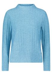 Betty&Co Strickpullover "Damen Strickpullover mit Struktur" 1 Stk. tlg. Kra günstig online kaufen
