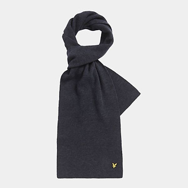 Lyle & Scott  Schal Lambswool ribbed scarf - dark navy marl günstig online kaufen