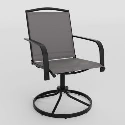 COSTWAY Gartenstuhl (2 St), Sitzgruppe 360° günstig online kaufen