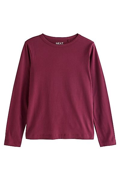 Next Langarmshirt Langärmeliges Rundhalsoberteil, Kurzgröße (1-tlg) günstig online kaufen