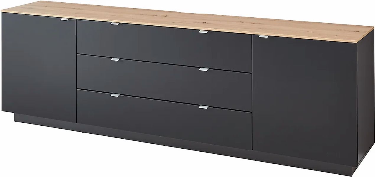 Innostyle TV-Schrank "Core, TV Sideboard Stellmaß B/H/T 240x77x44 cm", (1 S günstig online kaufen