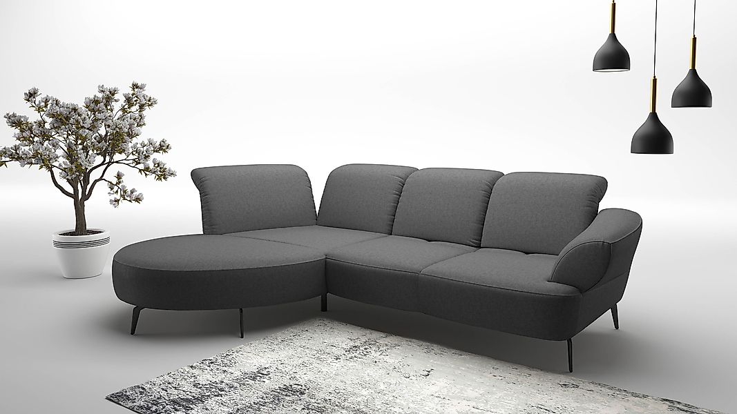 sit&more Ecksofa »Dance, L-Form, inkl. Sitztiefenverstellung« inkl. Click&S günstig online kaufen