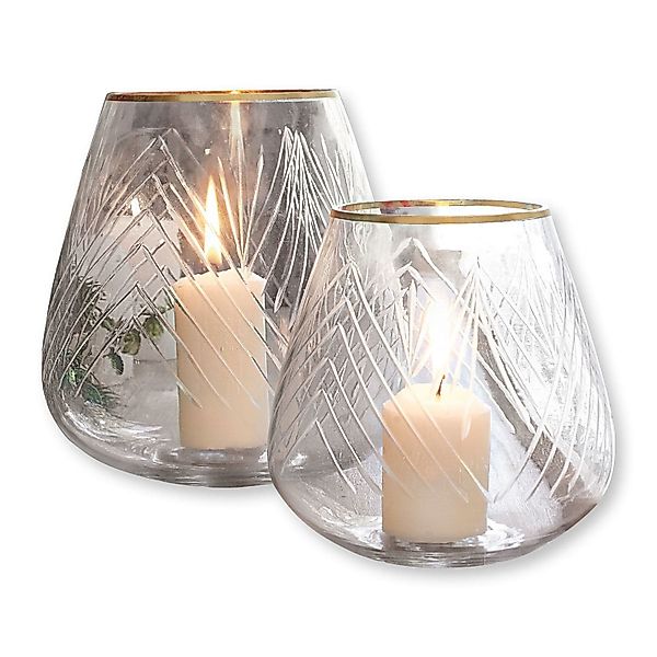 Mirabeau Windlicht Windlicht 2er Set Teréla günstig online kaufen