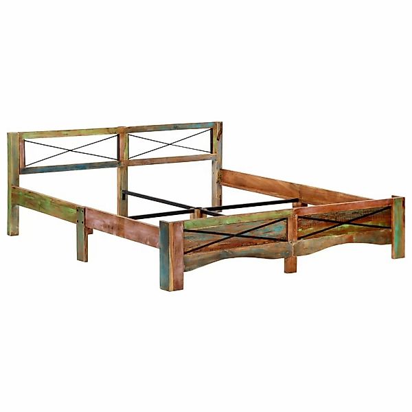vidaXL Massivholzbett Altholz 180x200 cm607012 günstig online kaufen