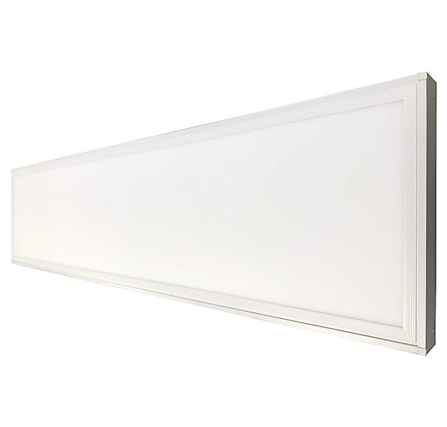 Lecom LED Deckenleuchte Aufputz LED Panel Quadrat 40 Watt-Eckig 120x30 cm, günstig online kaufen