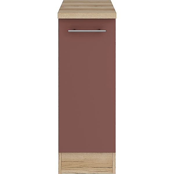 OPTIFIT Bari407 Küchen-Unterschrank 30 cm Rostrot günstig online kaufen