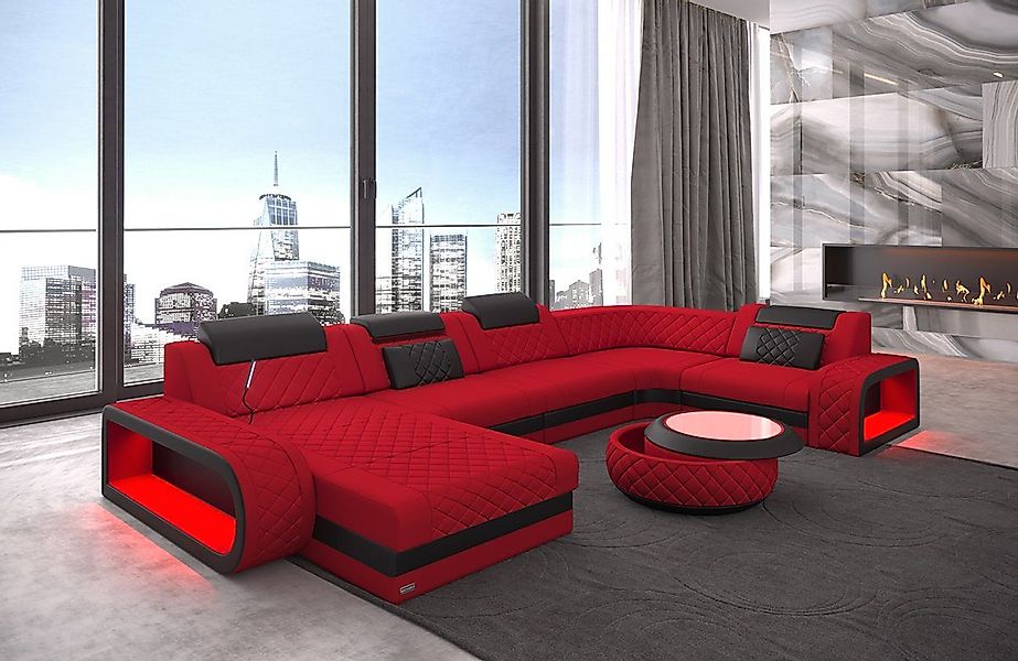 Sofa Dreams Wohnlandschaft Berlin U Form günstig online kaufen