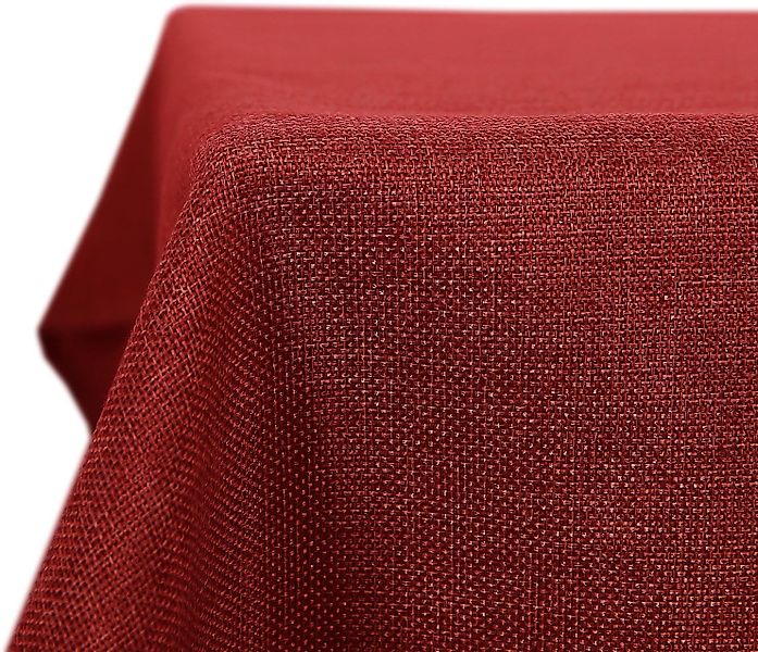 Deconovo Tischdecke Leinenoptik Tischwäsche Wasserabweisend Tischtuch günstig online kaufen