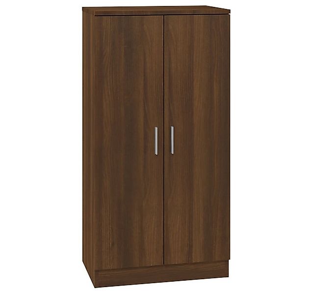 vidaXL Schuhregal Schuhschrank Braun Eichen-Optik 55x35x108 cm Holzwerkstof günstig online kaufen