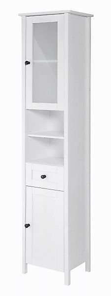 welltime Hochschrank Sylt Badmöbel im Landhaus-Stil, günstig online kaufen