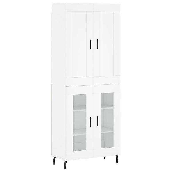 vidaXL Highboard Highboard Weiß 69,5x34x180 cm günstig online kaufen