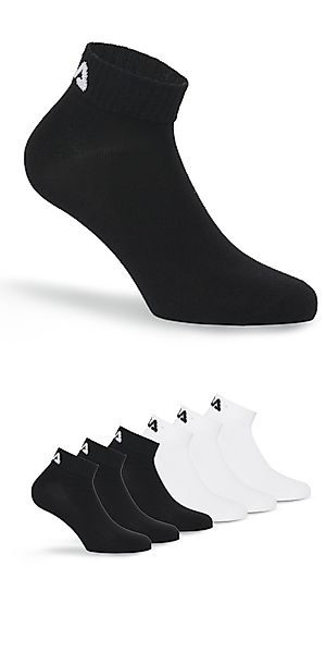Fila Kurzsocken "UNISEX INVISIBLE PLAIN SOCKS" 6 Stk. tlg. Baumwollmischung günstig online kaufen