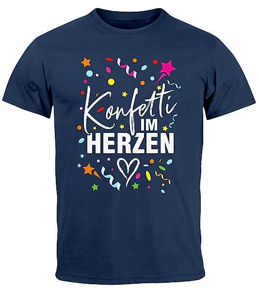 MoonWorks Print-Shirt Herren T-Shirt Fasching Karneval Halloween Bier-Motiv günstig online kaufen