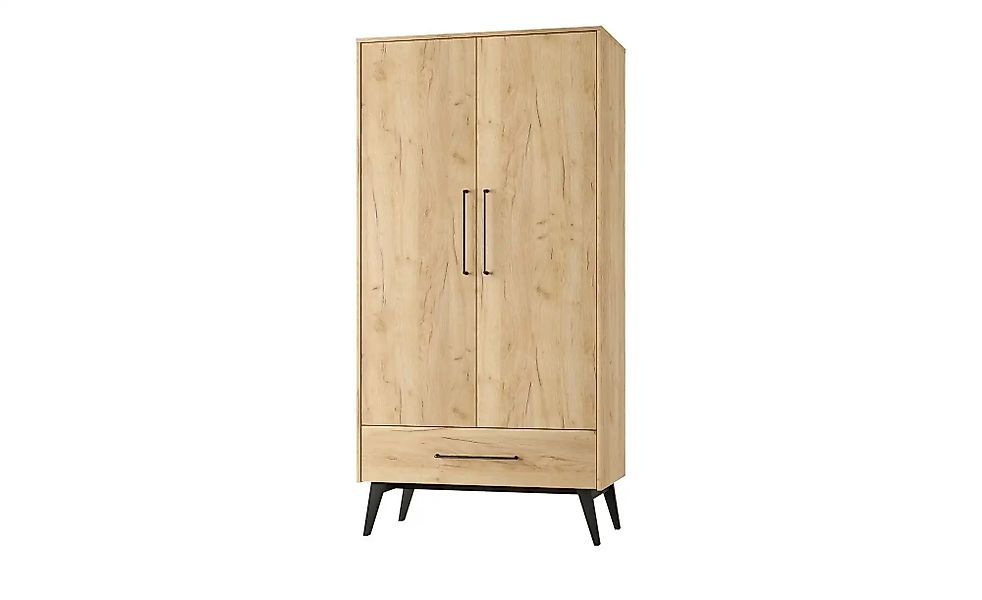 pinio Kleiderschrank 2-türig  Retro ¦ holzfarben ¦ Maße (cm): B: 52,4 H: 19 günstig online kaufen