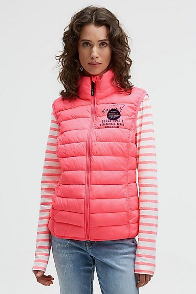 SOCCX Steppweste mit elastischem Saumabschluss günstig online kaufen